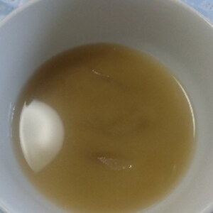 玉葱の味噌汁